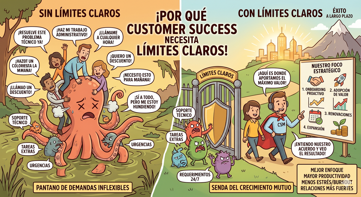 Por Qué Customer Success Necesita Límites Claros