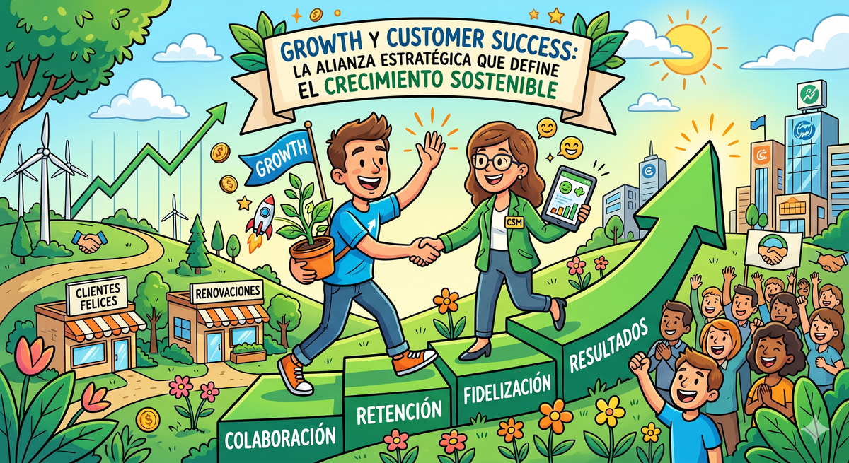 Growth y Customer Success: La Alianza Estratégica que Define el Crecimiento Sostenible