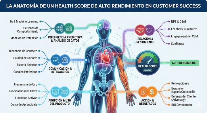 La Anatomía de un Health Score de Alto Rendimiento