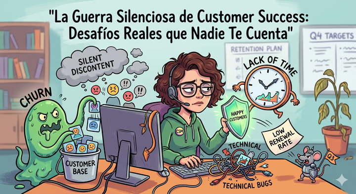 La Guerra Silenciosa de Customer Success: Desafíos Reales que Nadie Te Cuenta