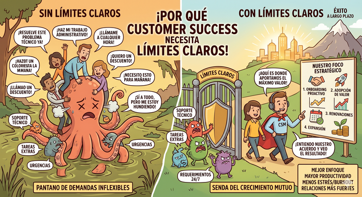Por Qué Customer Success Necesita Límites Claros